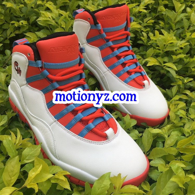 Air Jordan 10 Retro Chicago City Pack